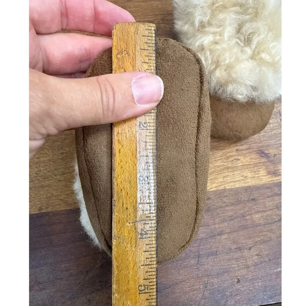 Island Alpaca Co. Martha's Vineyard 100% Baby Alpaca Moccasin Shoe Infant Size 3